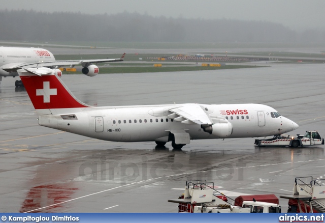 HB-IXO, British Aerospace Avro RJ100, Swiss International Air Lines