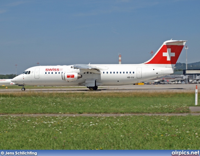 HB-IXV, British Aerospace Avro RJ100, Swiss International Air Lines