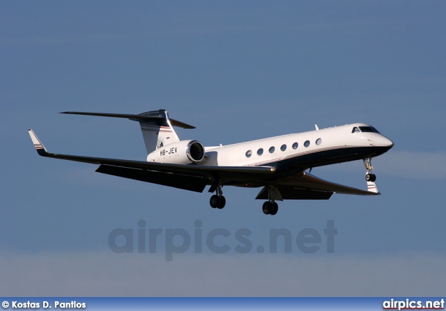 HB-JEV, Gulfstream G550, Private