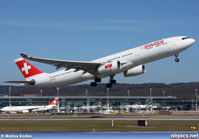 HB-JHA, Airbus A330-300, Swiss International Air Lines