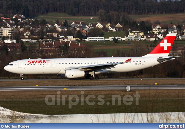 HB-JHD, Airbus A330-300, Swiss International Air Lines