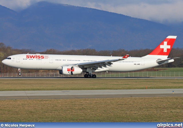 HB-JHE, Airbus A330-300, Swiss International Air Lines