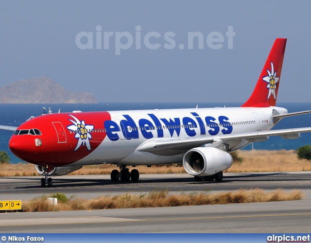 HB-JHQ, Airbus A330-300, Edelweiss Air