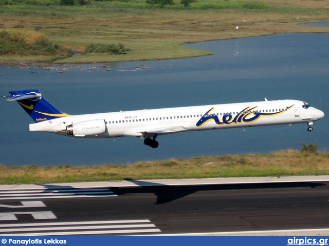 HB-JIA, McDonnell Douglas MD-90-30, Hello