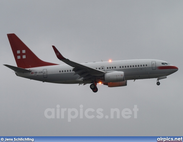 HB-JJA, Boeing 737-700, Privatair