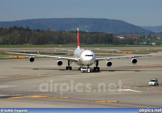 HB-JMA, Airbus A340-300, Swiss International Air Lines