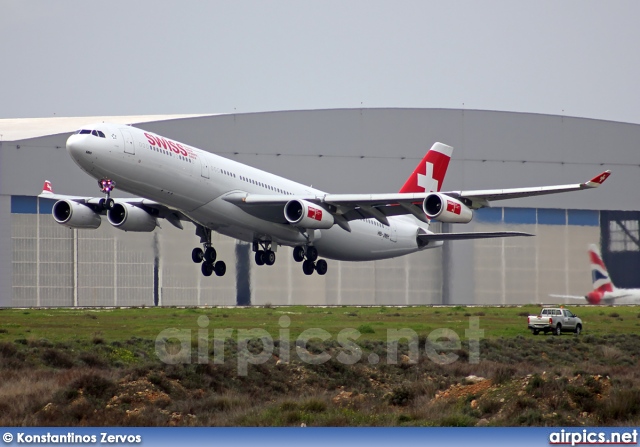 HB-JMH, Airbus A340-300, Swiss International Air Lines