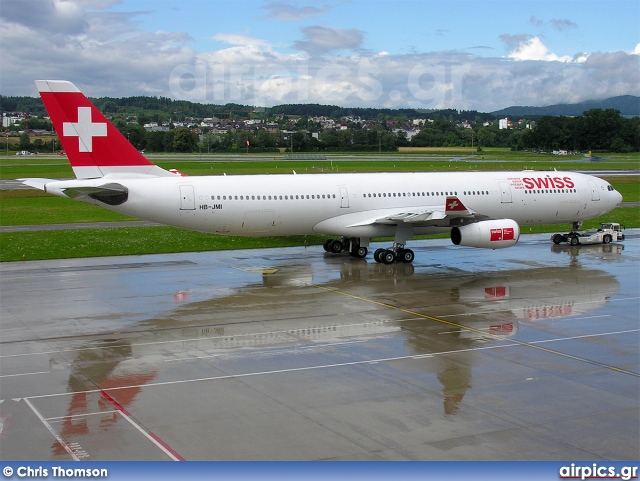 HB-JMI, Airbus A340-300, Swiss International Air Lines