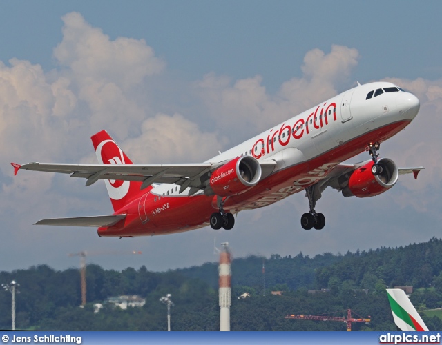 HB-JOZ, Airbus A320-200, Air Berlin