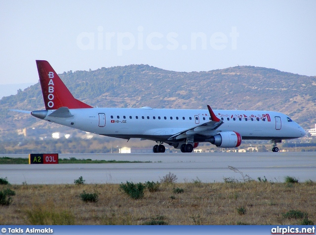 HB-JQE, Embraer ERJ 190-100LR (Embraer 190), Flybaboo