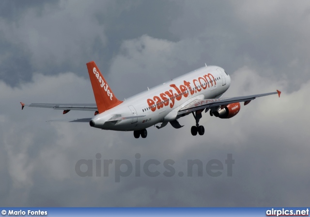 HB-JXA, Airbus A319-100, easyJet Switzerland