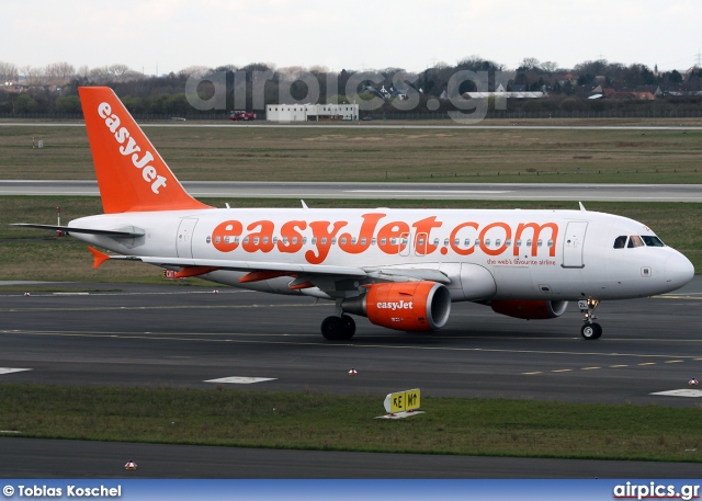 HB-JZL, Airbus A319-100, easyJet