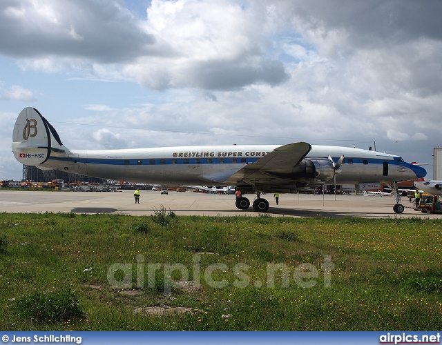 HB-RSC, Lockheed Constellation-C-121, Breitling