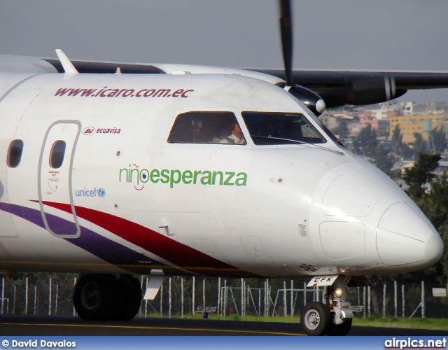 HC-CFK, De Havilland Canada DHC-8-200 Dash 8, Icaro Air