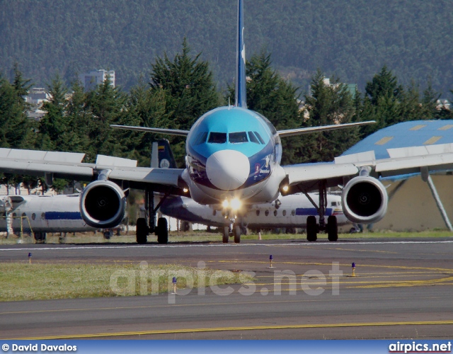 HC-CGT, Airbus A319-100, TAME - Linea Aerea del Ecuador