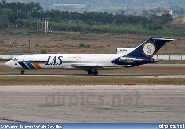 HK-4354, Boeing 727-200Adv-F, Lineas Aereas Suramericanas - LAS