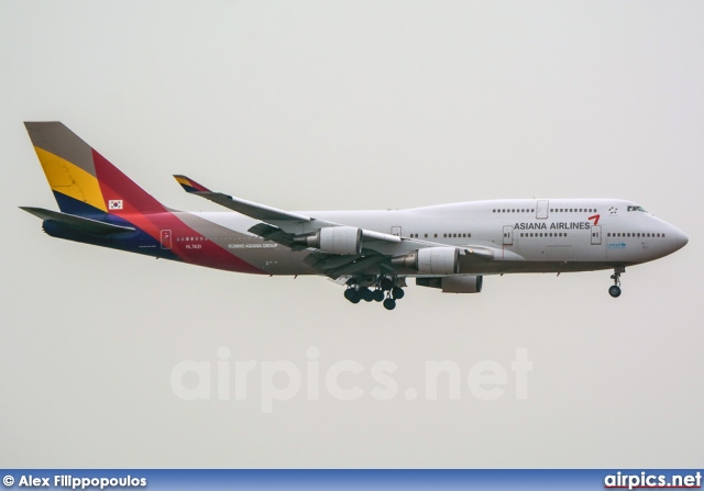 HL7421, Boeing 747-400M, Asiana Airlines