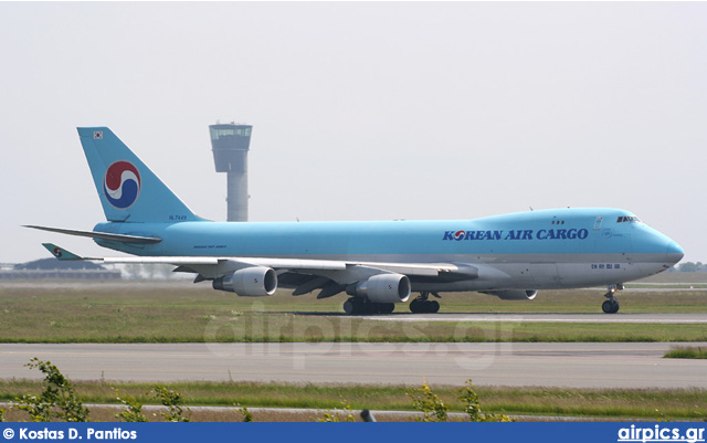 HL7449, Boeing 747-400F(SCD), Korean Air Cargo