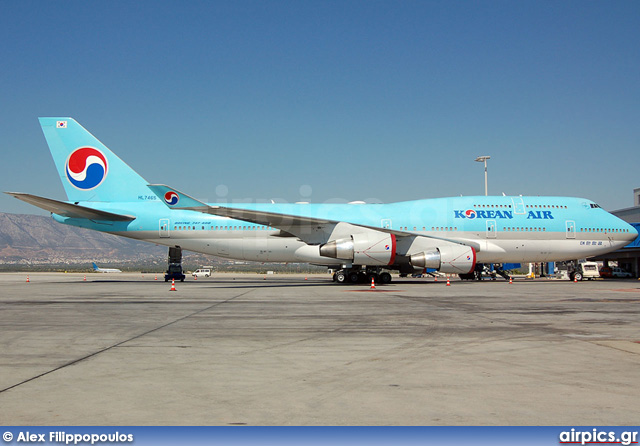 HL7465, Boeing 747-400, Korean Air