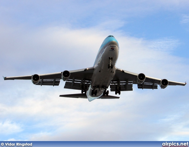 HL7499, Boeing 747-400ERF(SCD), Korean Air