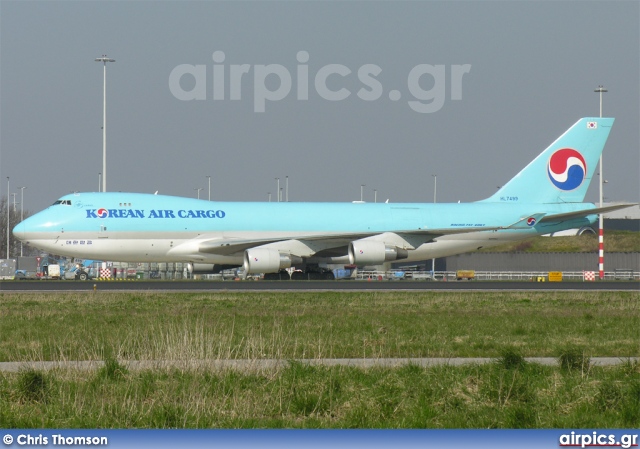 HL7499, Boeing 747-400ERF(SCD), Korean Air