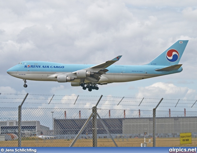 HL7499, Boeing 747-400ERF(SCD), Korean Air