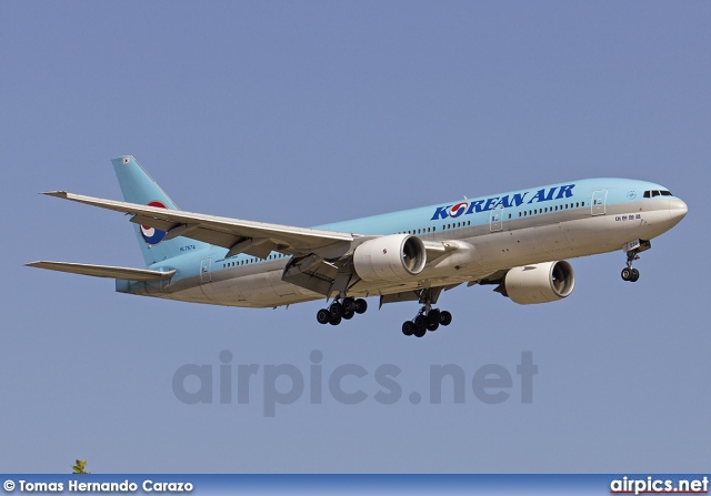 HL7574, Boeing 777-200, Korean Air