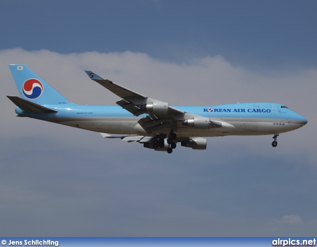 HL7601, Boeing 747-400ERF(SCD), Korean Air Cargo