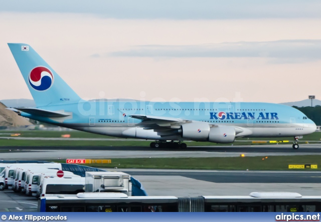 HL7614, Airbus A380-800, Korean Air