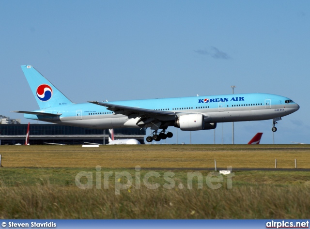 HL7714, Boeing 777-200ER, Korean Air