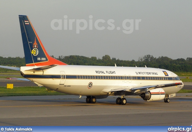 HS-HRH, Boeing 737-400, Royal Thai Air Force