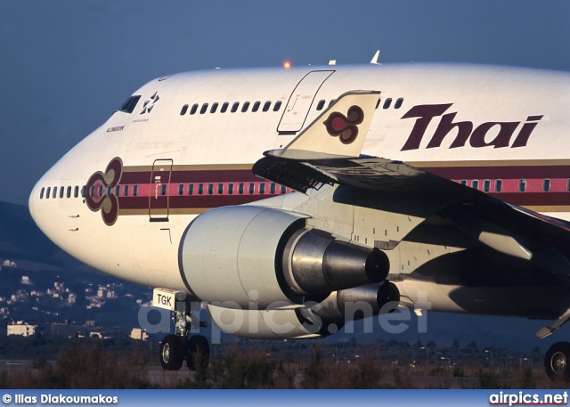 HS-TGK, Boeing 747-400, Thai Airways