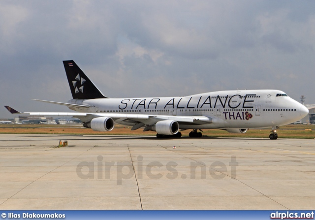 HS-TGW, Boeing 747-400, Thai Airways