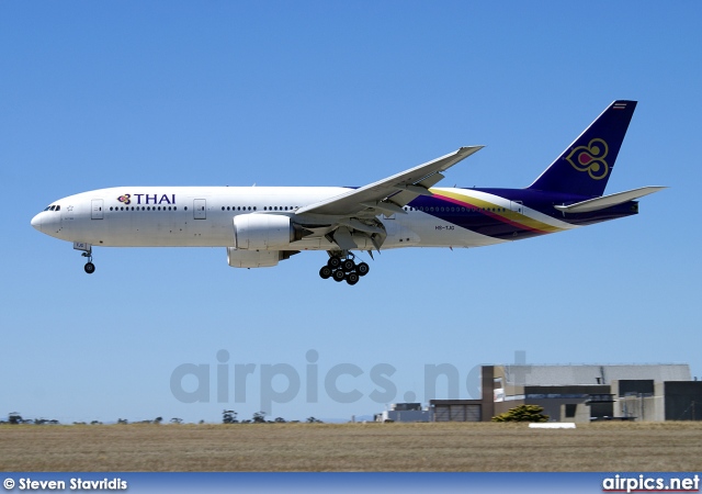 HS-TJG, Boeing 777-200, Thai Airways