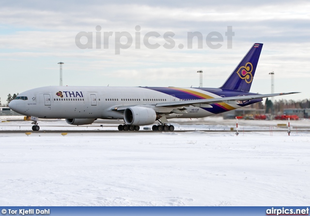 HS-TJR, Boeing 777-200ER, Thai Airways