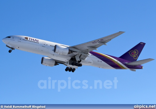 HS-TJR, Boeing 777-200ER, Thai Airways