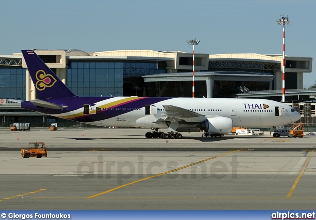 HS-TJS, Boeing 777-200ER, Thai Airways