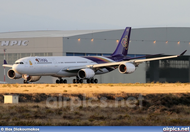 HS-TLC, Airbus A340-500, Thai Airways