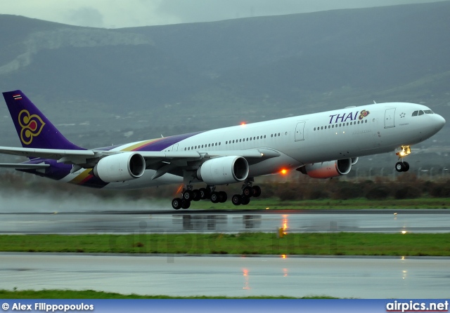 HS-TLD, Airbus A340-500, Thai Airways