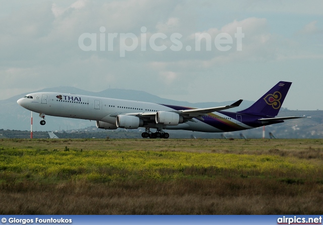 HS-TLD, Airbus A340-500, Thai Airways