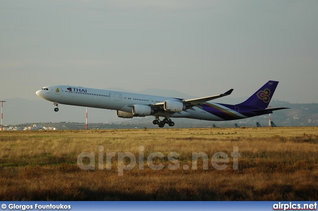 HS-TNA, Airbus A340-600, Thai Airways