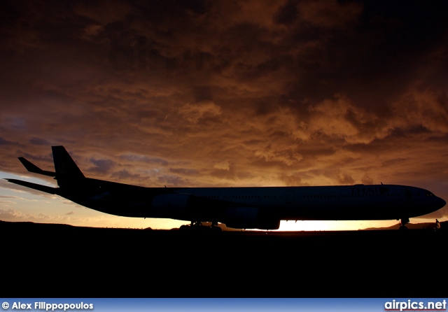 HS-TNB, Airbus A340-600, Thai Airways