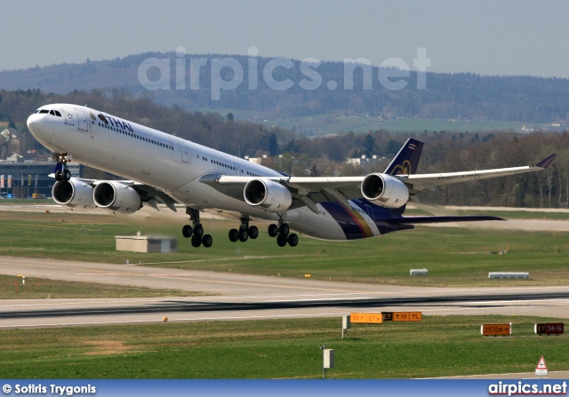 HS-TNE, Airbus A340-600, Thai Airways