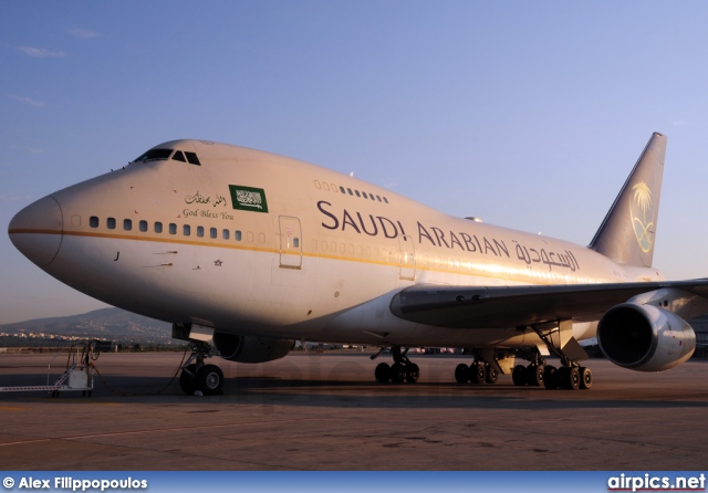 HZ-AIJ, Boeing 747-SP, Saudi Arabian Royal Flight