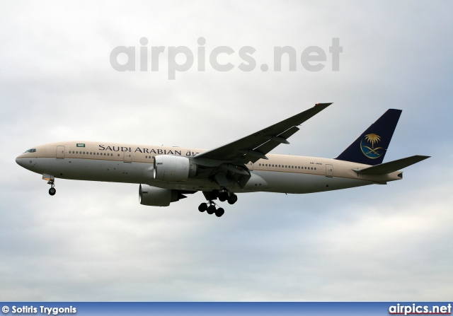 HZ-AKD, Boeing 777-200ER, Saudi Arabian Airlines