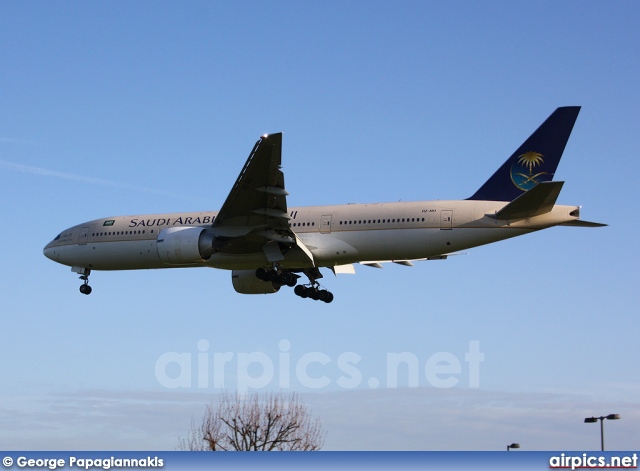 HZ-AKI, Boeing 777-200ER, Saudi Arabian Airlines