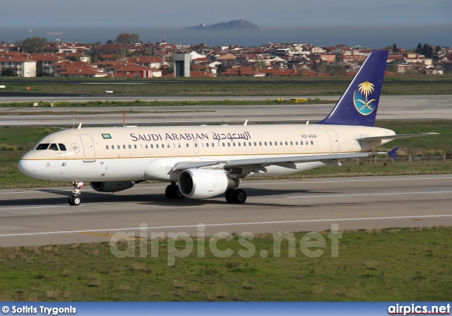 HZ-AS41, Airbus A320-200, Saudi Arabian Airlines