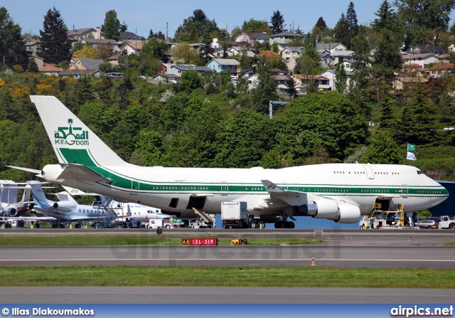 HZ-WBT7, Boeing 747-400, Kingdom Holding