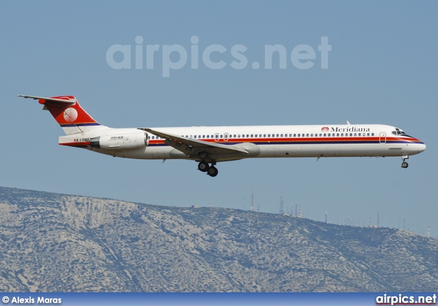 I-SMEZ, McDonnell Douglas MD-82, Meridiana