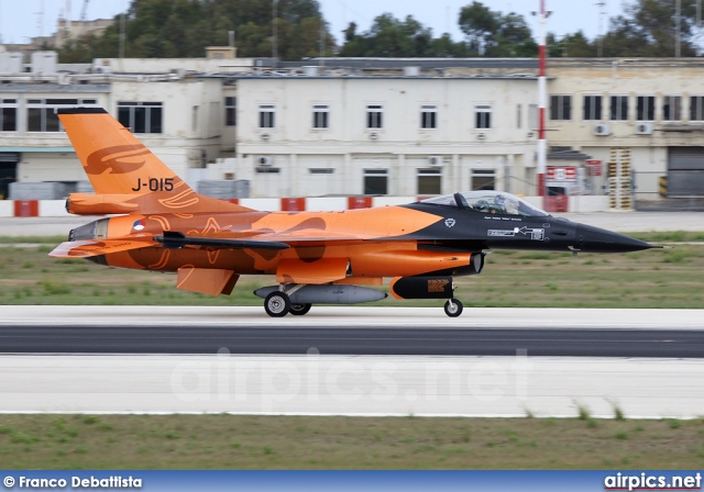 J-015, Lockheed F-16AM Fighting Falcon, Royal Netherlands Air Force